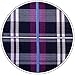 SHLAX&WING Checked Plaids Purple Hanky Mens Neckties Silk Pocket Square Suit Gift