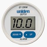 Uniden Qt206Whp Wht W/ Adj In Hull In Dash Digital Depth Ga - Navigation Instruments - Uniden