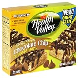 Health Valley Chocolate Chip Granola Bar, 6.10 Ounce Boxes (Pack of 6)