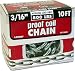 Tools & Hardware : Crawford-Lehigh C110PK 3/16-Inch-by-10-Foot Proof Coil Chain