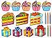 Birthday Window Clings Decals Decorations Kit