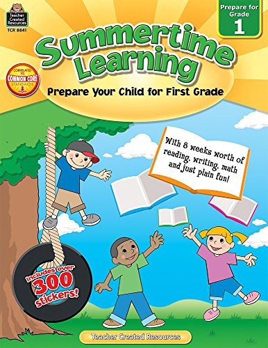 summertime learning prepare for grade 1