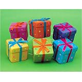 Funky Green Polka Dot Gift Box Christmas Ornament 4