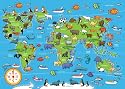 Ravensburger Puzzle Animals of the World Giant Floor Puzzle (60 Pieces)