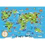 Ravensburger Puzzle 60 Pieces Animals of the World Giant Floor Puzzle