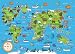 Ravensburger Puzzle 60 Pieces Animals of the World Giant Floor Puzzle