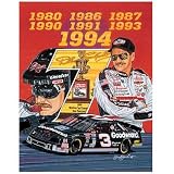 Sam Bass Dale Earnhardt "7" Poster