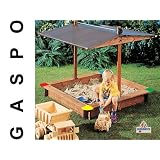 SANDKASTEN MICKEY MIT ABSENKBAREM DACH GASPO HOLZ NEUvon "Gaspo"