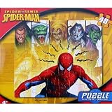 Spiderman Spider Sense 48pc. Puzzle-(5 Villains of Spiderman)