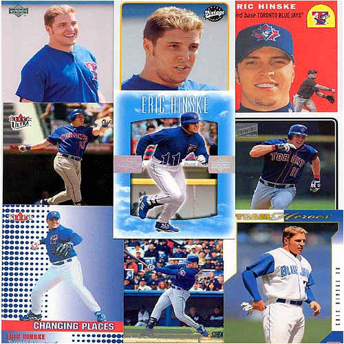 Toronto Blue Jays Eric Hinske 20 Different Cards