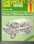 Chevrolet & GMC vans owners workshop manual (Haynes owners workshop manual series)