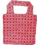 Rume Reusable Shopping Totes (Regular, Holiday Red)