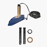 Bronze Through-Hull 200/50 kHz 14/45 Degree Transducer w/ Depth, Temp, and Speed