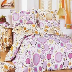 Blancho Bedding - [Baby Pink] Luxury Bed In A Bag Combo 300GSM