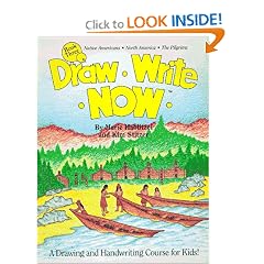 Draw Write Now, Book 3: Native Americans, North America, Pilgrims (Draw-Write-Now)