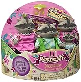 Li'l Woodzeez Diggadillys Family 4-Piece Storytime Play Set with Storybook