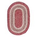 Jefferson Red Streak Braided Rug Collection