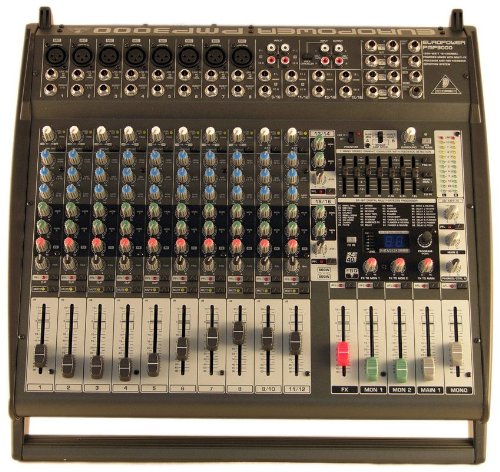 Behringer PMP3000 1,200-Watt 16-Channel Powered Mixer