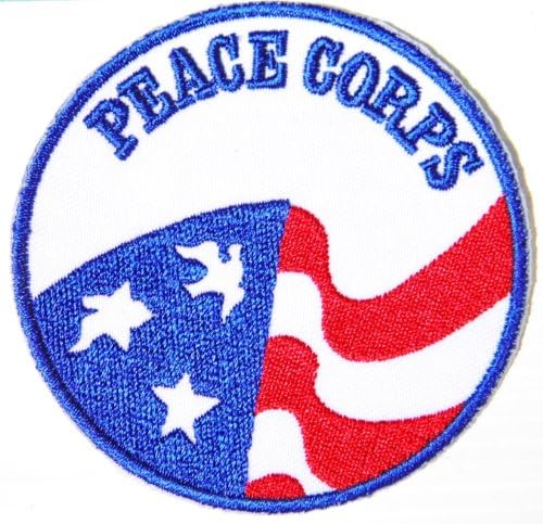 Peace Corps Anti No War Sign US Army Military Dove Flag Logo Hippie Retro Biker Tatoo Jacket T-shirt Vest Patch Sew Iron on Embroidered Badge Symbol Custom