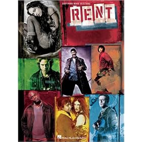 Rent - Easy Piano Movie Selections - Book