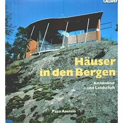 H�user in den Bergen. Architektur und Landschaft