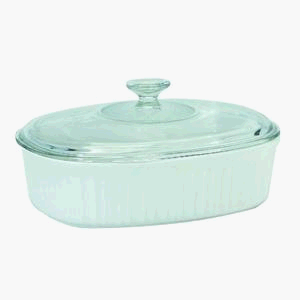 2-1 2 Quart Oval Covered Casserole Dish, OVAL COVERED CASSEROLE by World