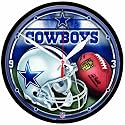 Dallas Cowboys Round Clock