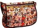 Childrens Messenger Style Bag - colourful waterproof bag with  matching zipped Purse
