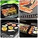 Life for Simple BBQ Grill Mat Heavy Duty, Non Stick, Cooking Mats , SheetsSet of 3, 15.75 x 13 Inches