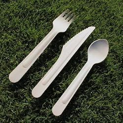 Birchware Compostable Wooden Forks (160mm) 1000-pcs.