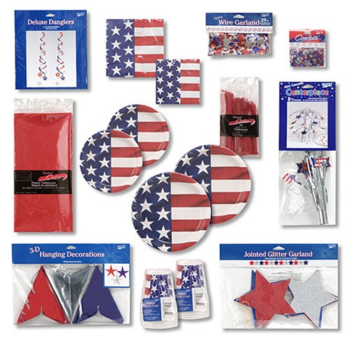 Creative Converting Patriotic Party Kit