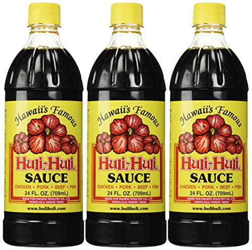 Hawaiian Huli Huli Sauce 3 -24oz Bottles