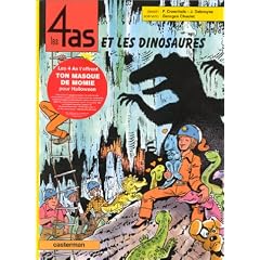 Les 4 as, tome 35 : Les 4 as et les dinosaures