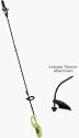 Poulan 810EPT 9 Amp Electric String Trimmer and Pole Chain Saw Combo with 8-Inch Bar and 9-Foot Reach