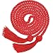 TecUnite Graduation Honor Cords Tassels Cord Polyester Yarn Honor Cord for Bachelor Gown for Graduation Students (Red)