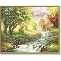 Schipper - 9130 412 - Peindre d'apr�s les nombres - Ruisseau des truites - 40x50 cm (Import Allemagne)