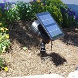 Gama Sonic GS-103001 Progressive Spot Solar Pathway Light, Black