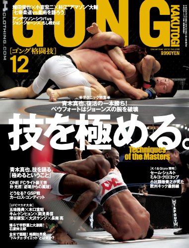 GONG(ゴング)格闘技 2012年12月号