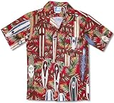 Surfboards Galore Boys Hawaiian Aloha Shirt