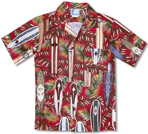 Surfboards Galore Boys Hawaiian Aloha Shirt