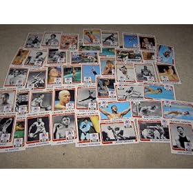 1984 M&M OLYMPIC HEROES TRADING CARDS SET CASSIUS CLAY JESSEOWENS JIM THORPE WILMA RUDOLPH JERRY WEST BABE DIDRIKSON JOE FRAZIER