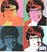 Austin Powers - Andy Warhol Likke 4 - Shot of Austin - Sticker / Decal - THESE ARE DISCONTINUED! GET 'EM WHILE YOU CAN!