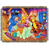 Disney, Winnie the Pooh, Story Time  48-Inch-by-60-Inch Acrylic Tapestry Throw by The Northwest Company