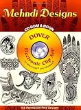 Mehndi Designs CD-ROM and Book (Dover Electronic Clip Art)