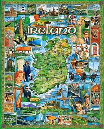 610MKGJ62KL Ireland Jigsaw Puzzle 1000pc