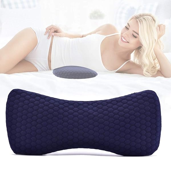 Memory Foam Pillow For Lower Back Pain Orthopedic Lumbar Support