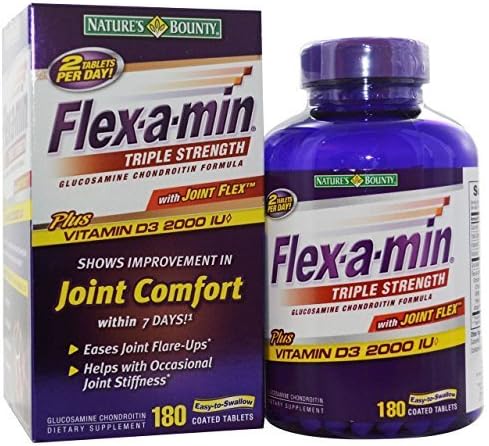 Nature's Bounty Flex-A-Min Triple Strength, 360-Count Box (Nature,FD-ey by Nature's Bounty