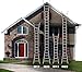 Little Giant Classic 10103LGW 300-Pound Duty-Rating Ladder System with Work Platform, 22-Foot