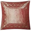 Pillow Cases Home Interior India Handmade Craft Silk Fabric 16x16 inches (bcbr304)