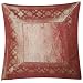 Pillow Cases Home Interior India Handmade Craft Silk Fabric 16x16 inches (bcbr304)